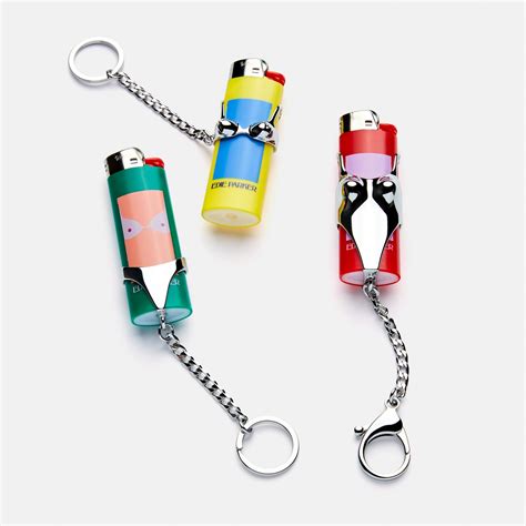 edie parker retractable lighter case